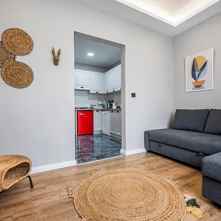 Nyaraló Stylishly Decorated 1br Flat With Ac In Cihangir *